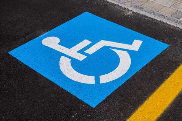 señalización discapacitados